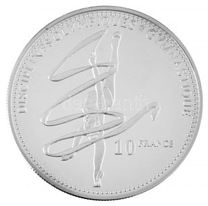 Kongó 2000. 10Fr Ag 