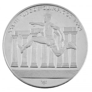 Kuba 2002. 10P Ag XXVIII. Olimpiadi di Nyári T:PP felületi karcok Cuba 2002. 10 Pesos Ag XXVIII Olimpiadi estive C...
