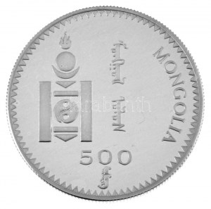Mongólia 1997. 500T Ag 