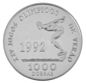 Sao Tomé és Principé 1990. 1000D Ag 