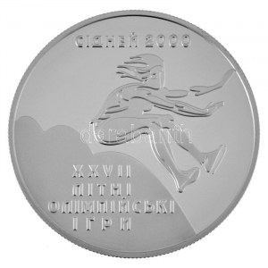 Ukraine 2000. 10H Ag 2000. évi Olimpiai Játékok Sydney - Hármasugrás T:PP patina Ukraine 2000. 10 Hryven Ag ...