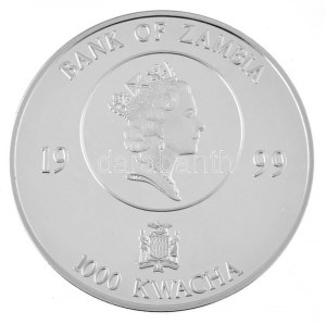 Zambia 1999. 1000K Ag 