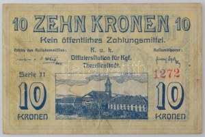 Ausztria / Theresienstadt / hadifogolytábor ~1917-1918. 10K 