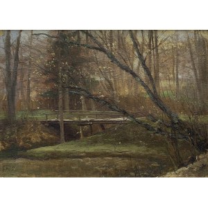 Ruszczyc Ferdynand, PARK IN SPRING, 1896