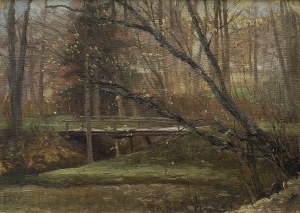 Ruszczyc Ferdynand, PARK WIOSNĄ, 1896
