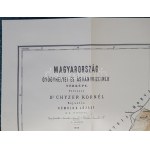 [Térkép.] Magyarország gyógyhelyei és ásványvizeinek térképe. Tervezte Chyzer Kornél. Rajzolta Homolka József. 1886. ...