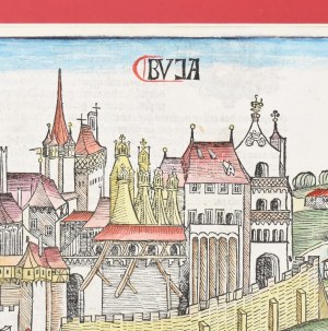 Hartmann Schedel: Buda látképe, 1493 Hartmann Schedel (1440-1510) Buda látképe...