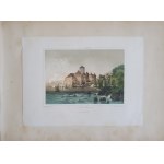 Album 1850-1870 között, Milánó (Piazza del Duomo) gyönyörű kézzel színezett látképével. - Egyedi összeállítású...