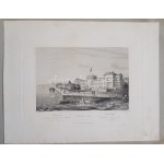 Album 1850-1870 között, Milánó (Piazza del Duomo) gyönyörű kézzel színezett látképével. - Egyedi összeállítású...