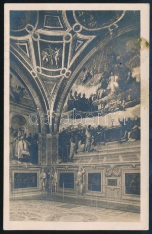 1929.II.8 Patkó Károly (1895-1941) festő autográf sorai és aláírása valamint Aba-Novák Vilmos (1894-1941...