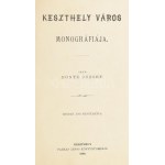 Bontz József : Keszthely város monográfiája. (Balaton) (Megjelent Magyarország ezredéves fennállásának emlékére....