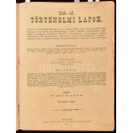 1895 1848-49 Történelmi Lapok. IV. évf. Szerk.: Kuszkó István. Kolozsvár, 1895, Közművelődés,VIII+ 205+1 s...