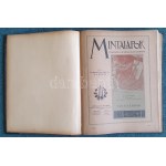 Mintalapok iparosok és ipariskolák számára (1896-1898) Illusztrált iparművészeti folyóirat három teljes évfolyama...