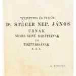 Wendt, (Johann) János dr.: Vénusi nyavalya a' maga egész kiterjedésében és minden formájiban ... (Vendos): A' bujakórság vagyis Vénusi nyavalya a' maga egész kiterjedésében és minden formájiban ...