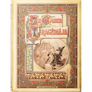 Madách Imre: Az ember tragédiája. Zichy Mihály húsz képével rézfénymetszetben. Bp., 1893., Athenaeum, 6+231 p. + 20 t. ...
