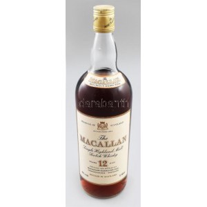 cca 1970-es évek vége/1980-as évek eleje ? The Macallan Single Highland Malt Scotch Whisky 12 ans d'âge...