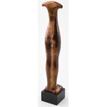 Taubert László (1966): Idol. Bronz, 24 cm, j. n. Márvány talapzaton. 27 cm. Proveniencia: a művész ajándéka...