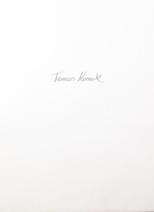 Konok Tamás (1930-2020): 6 db lapból álló mappa, 1991. Szitanyomat, papír, mindegyik jelzett és számozott 22/40...