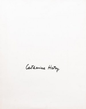 Hetey Katalin (1924-2010), 6 db grafika : Géométrie de l'espace. Szitanyomat, papír. Mindegyik Jelzett...