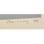 Barcsay Jenő (1900-1988) : Emlék, 1978. Szitanyomat, papír, jelzett, számozott (49/100). 40×30 cm / sérigraphie sur papier...