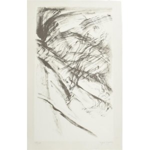 Szenes Árpád (1897-1985) : Gesztusok (cím nélkül). Szitanyomat, papír, jelzett, számozott : 49/100, 45x26 cm ...