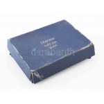 Murano Venini 1939 6 darab millefiori technikával készült levélnehezék, eredeti sérült dobozában...
