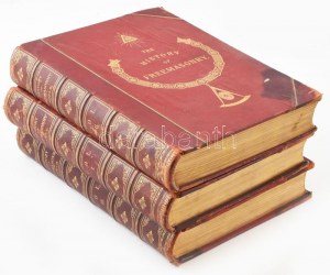 Robert Freke Gould : L'histoire de la franc-maçonnerie I-III. Londres, 1885-87. Thomas C. Jack. [6], 504 ; [4], 502 ; [4], 502p...