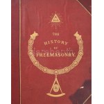 Robert Freke Gould: Historia masonerii I-III. Londyn, 1885-87. Thomas C. Jack. [6], 504; [4], 502; [4], 502p...