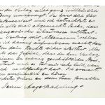 1917 Svájc, Malans, Schloss Bothmar, Aage Madelung (1872-1949) dán író német nyelvű autográf levele ifj. Bókay János ...