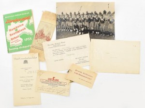 1935 A Németország-Románia válogatott meccs relikviái...