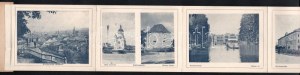 1940 Kolozsvári Emlékalbum, 10 db képet tartalmazó leporelló, borítón kis sérüléssel
