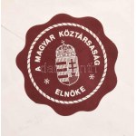 1991 Göncz Árpád (1922-2015) köztársasági elnök aláírt levele ...