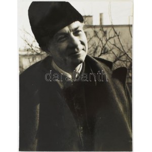 ca. 1968 Ács Irén (1924-2015): Illyés Gyula (1902-1983) Kossuth-díjas költő, író műfordító fotója...
