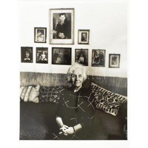cca 1968 Ács Irén (1924-2015): Makai Ödönné József Etelka (1903-2004), József Attila költő testvérének fotója...