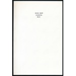 Rodolf Hervé (1957-2000) : Victor Vasarely (1906-1997) festőművész párizsi műtermében, hátoldalán pecséttel jelzett fotó....
