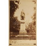 cca 1890-1900 Balatonfüred, leporelló 17 db keményhátú fotóval, a képeken a Baross (eredetileg Kelén) gőzhajó, kápolna ...