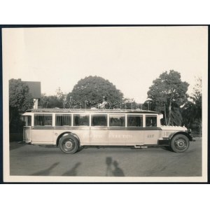 1930 circa Pacific electric company nagy méretű társalgó busz fotója 22x16 cm ...