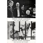 cca 1970 ,, Sherlock Holmes magánélete című angol filmvígjáték jelenetei és szereplői...