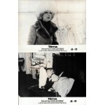 cca 1989 előtt készült ,,Téma című szovjet film jelenetei és szereplői, 6 db vintage produkciós filmfotó (vitrinfotó...