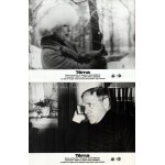cca 1989 előtt készült ,,Téma című szovjet film jelenetei és szereplői, 6 db vintage produkós filmfotó (vitrinfotó...