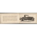 1920 circa Buick automobilok képes reklámnyomtatványa 21 db automodell képével német nyelven ...