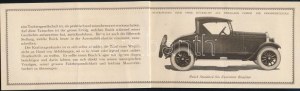 cca 1920 Buick automobilok képes reklámnyomtatványa 21 db automodell képével német nyelven ...