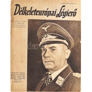 1944 Délkeleteurópai Légierő 2. évf. 1944. március hó. Kiadatott a német 4. sz...