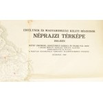 1940 Erdélynek és Magyarország keleti részeinek néprajzi térképe 1910-ben, 1:500 000...