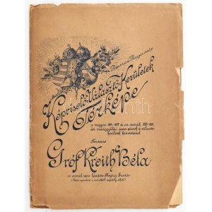 Ausztriai és Magyar országi Képviselő- Választó- Kerületek-térképe. Tervezte : Gróf Kreith Béla (Bécs, 1885...
