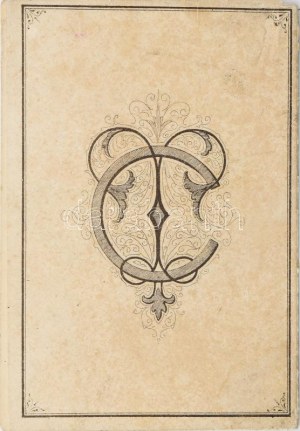 Vers 1870 Milano, Albergo Firenze Carlo Torriani menükátya / carte de menu