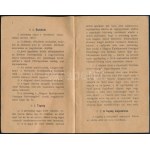 1907 A Nagyváradi Építőiparosok Szövetsége alapszabályai és ügyrendje. Nagyvárad, 1907., Helyfi László, 35 p...
