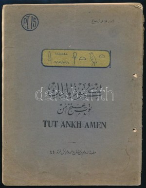 1923 Pohľady na hrobku kráľa Tut-Anch-Amena v Tébach, ktorú objavil pán...