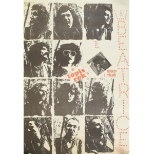 1979 Beatrice - Topis Rok - a zenekar mélyéből, plakát, 71×49 cm