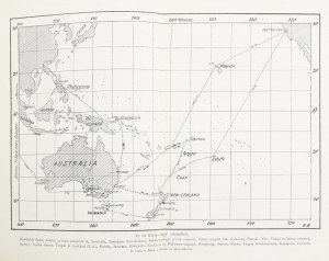 Vojnich Oszkár: A Csendes óceán szigetvilága. Úti jegyzetek. Bp., 1908., Pallas,4+407+1 p. Szövegközti fekete ...
